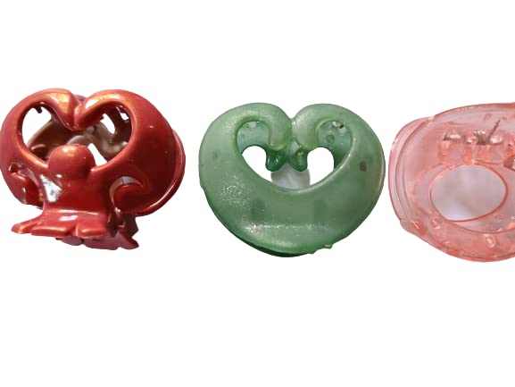 advancedestore Multi Colour Hair ClutchClawsClips for Girls and Women 12 piece pattern1Designs and colours may vary - Image 4