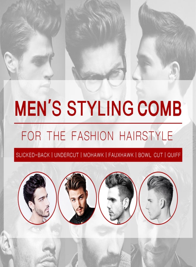 بلو زو مشط شعر، مشط شعر أفريقي، مشط شعر، فرشاة تصفيف الشعر، ملحقات تصفيف الشعر للرجال والنساء - Image 3