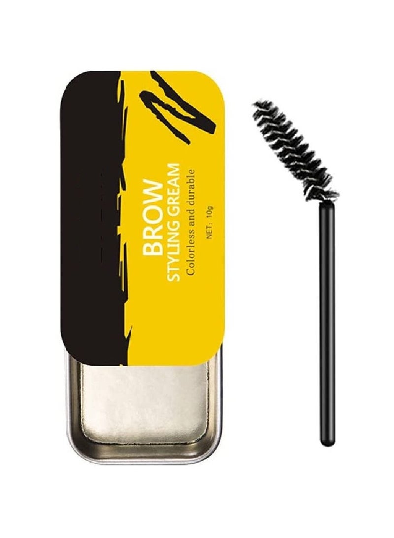 Eyebrow Soap Kit Wild Eyebrow Styling Soap Waterproof  3D Feathery Blow Makeup Balm Long Lasting  Setting Gel - Image 1