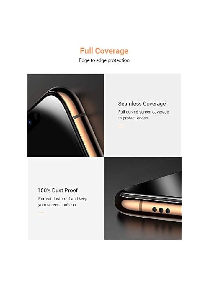 PROMASS - Anti-Spy Privacy Full Coverage Super Clear 9H Hardness Tempered Glass Screen Protector for iPhone XS/X - Image 1