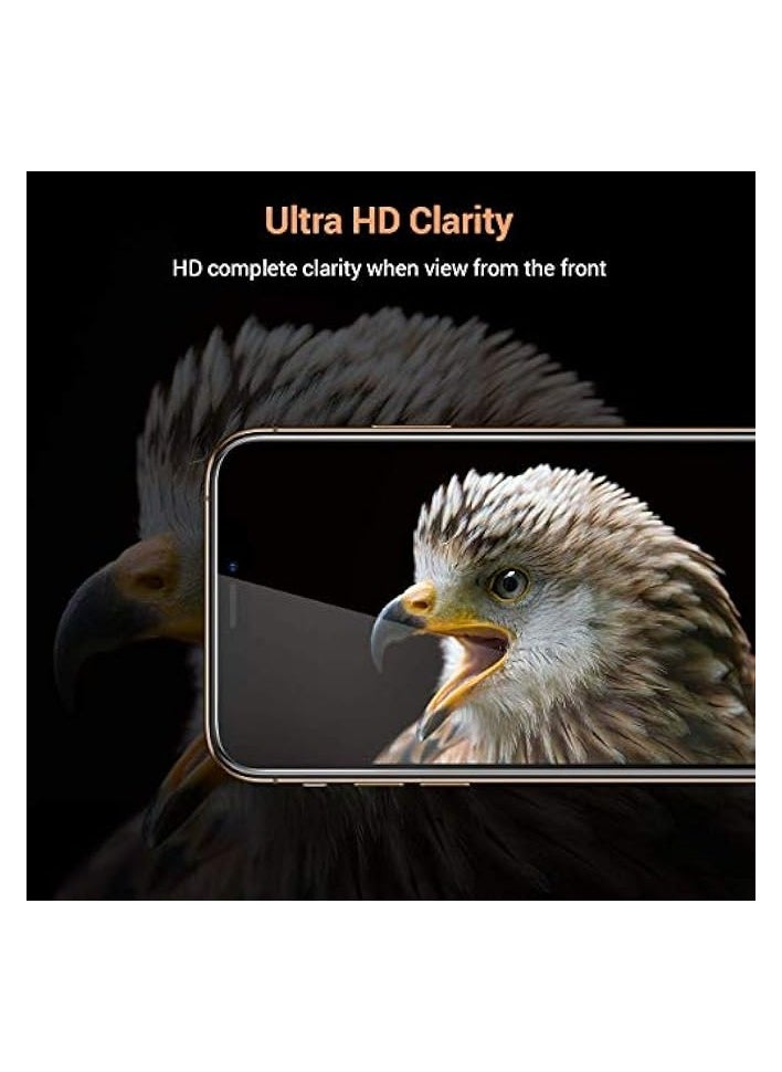 PROMASS - Anti-Spy Privacy Full Coverage Super Clear 9H Hardness Tempered Glass Screen Protector for iPhone XS/X - Image 1