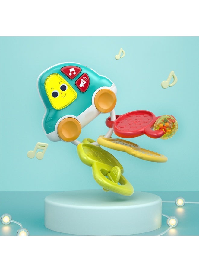 Hola Musical Car Key Toy with Sounds, Lights & Teething Keys | Interactive Baby Rattle for Toddlers 9+ Months - Image 3