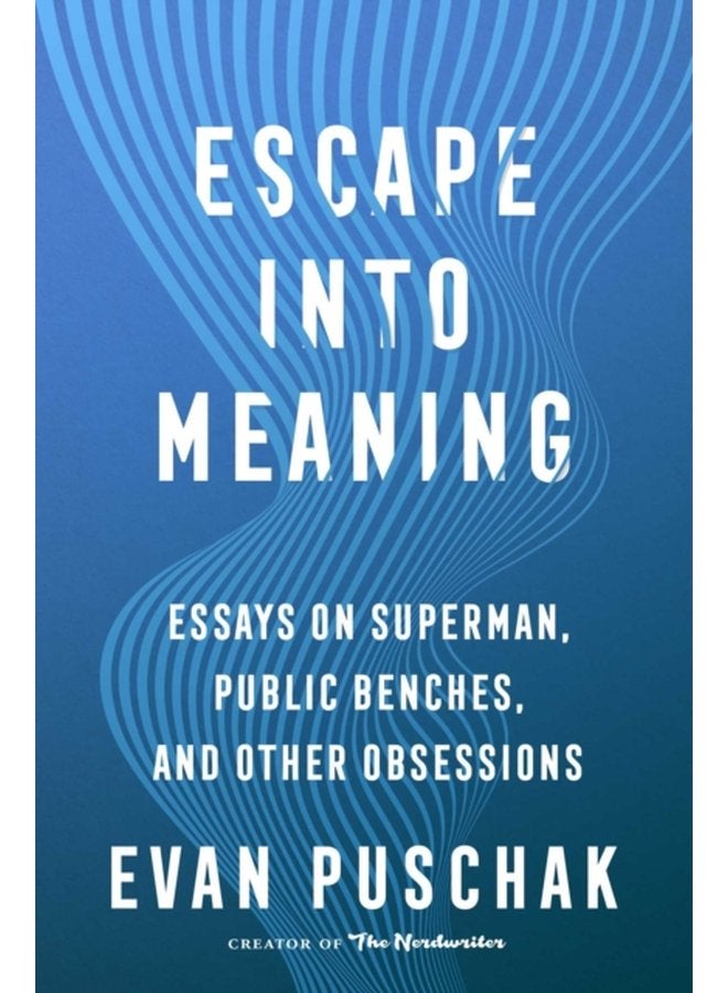 Escape into Meaning Essays on Superman Public Benches and Other Obsessions - Hardback