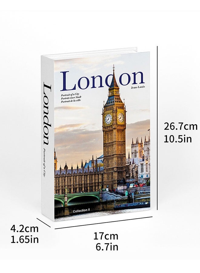 زفيف طاولة القهوة كتب زخرفية للديكور المنزلي ، كتب مزيفة للديكور ، ديكور رف الكتب الجمالي لغرفة غرفة المعيشة غرفة نوم - Image 4