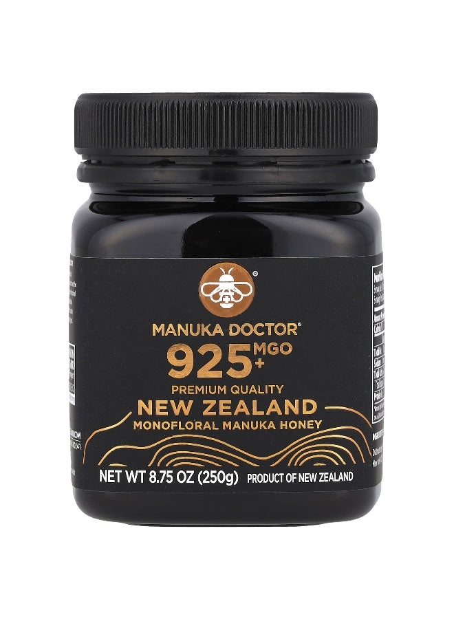 Manuka Doctor Manuka Doctor, Monofloral Manuka Honey, MGO 925+, 8.75 oz (250 g)