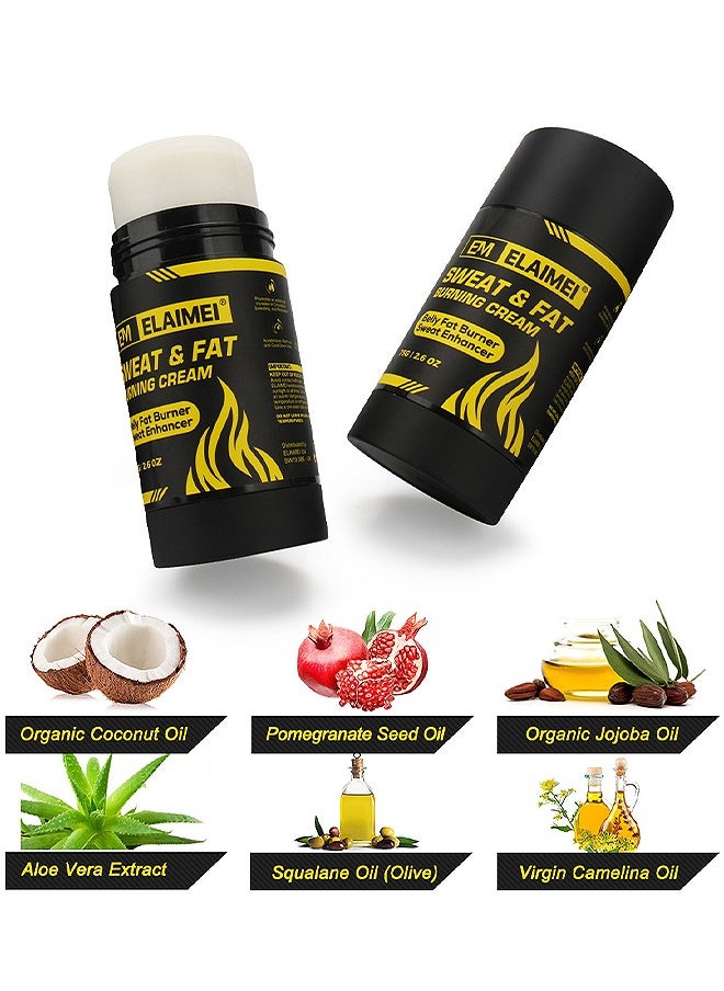 Sweat And Fat Burning Cream, Hot Cream For Belly Fat Burner, Cellulite Cream For Thighs, Sweat Cream For Women Men Weight Loss, Cellulite Cream For Thighs Belly Firming Legs Slimming Cream