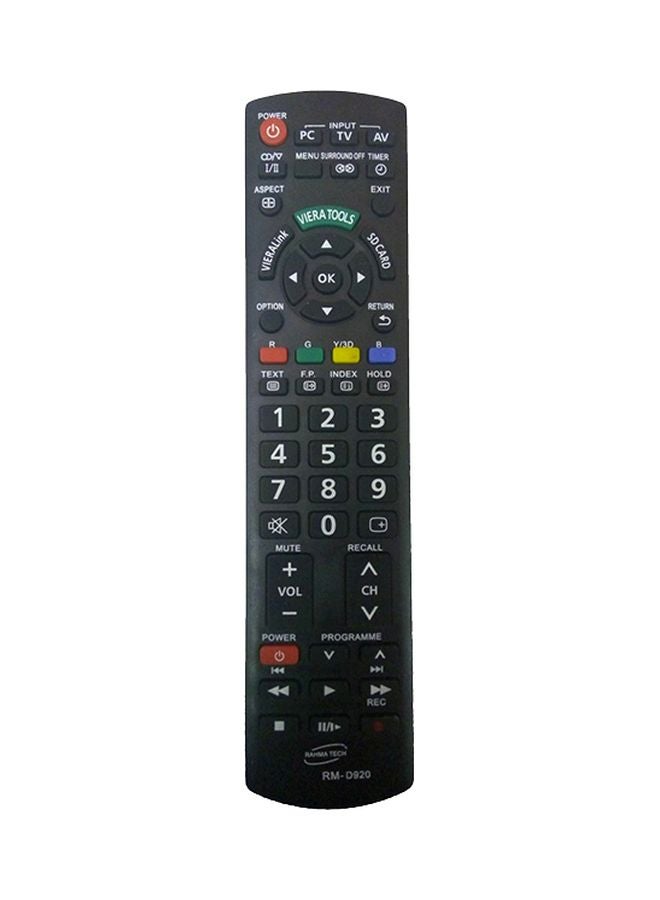 Panasonic Remote Control For Panasonic TV Black/Red/Green - Image 1
