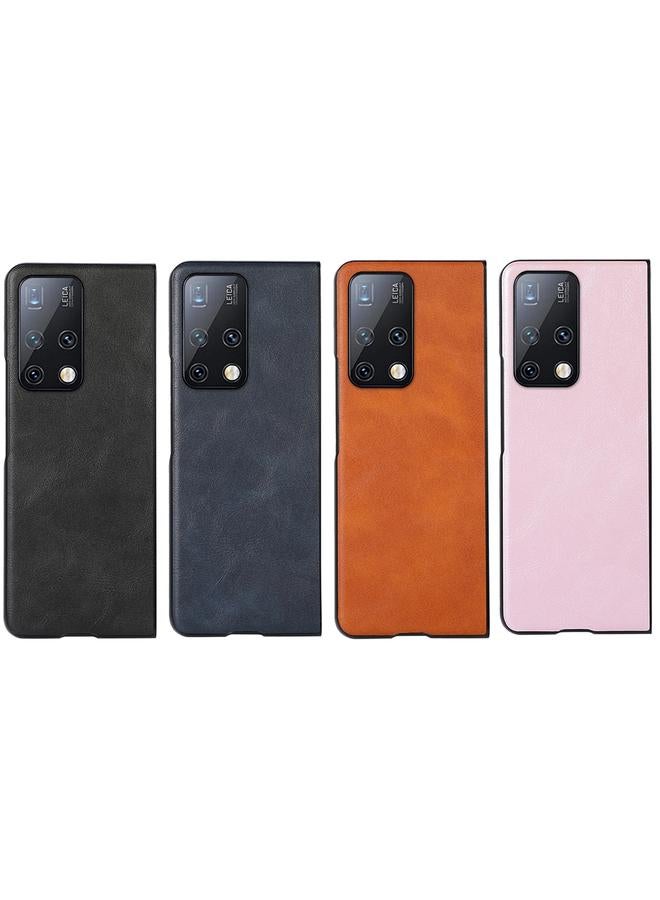 زبون جراب لهاتف Huawei Mate X2 مصنوع من جلد البقر والبولي يوريثين - Image 4