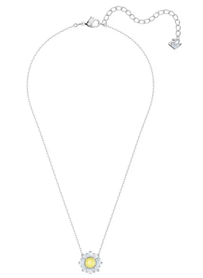 عام قلادة صن شاين مطلية بالروديوم - Image 3