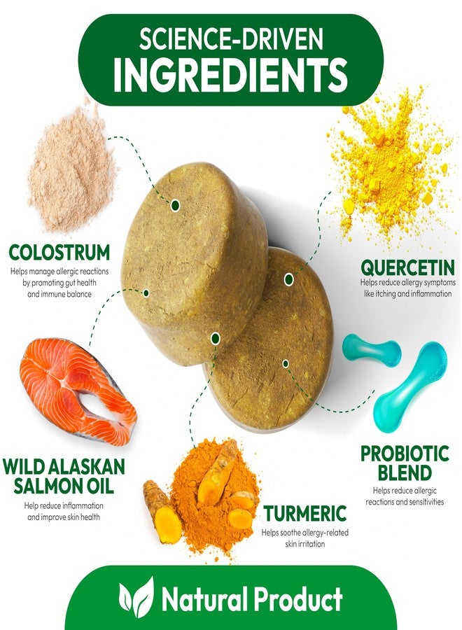 Petsology Dog Allergy Chews - Made in USA - Image 3