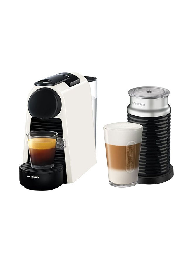 Nespresso Essenza Mini Coffee Machine With Aeroccino White 1Liters - Image 1