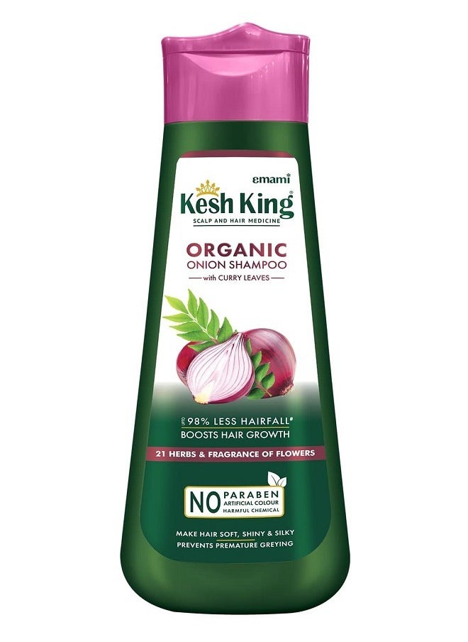 Kesh King - Ayurvedic Onion Shampoo with 21 Herbs, Reduces Hair Fall & Boost Hair Growth 200ml - Image 1