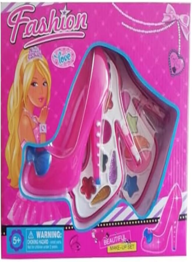 Berry Toys Berry Toys 802A-C Beautiful Shoes Makeup Cosmetics Set with 3 Drawers for Girls Ages 5 Years and Up 