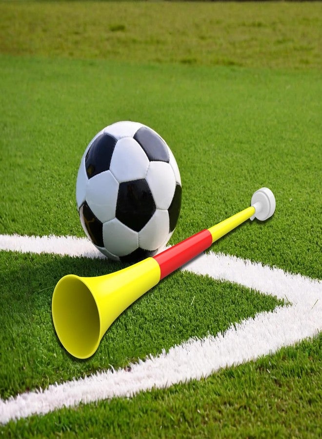 Ouffun Collapsible Stadium Horn Noise Maker 24 Inch Vuvuzela Stadium Horn Plastic Trumpet Horn Blow Horns Noisemakers for Sporting Events Graduation Games School Sports Party Supplies Favors Accessories - Image 3