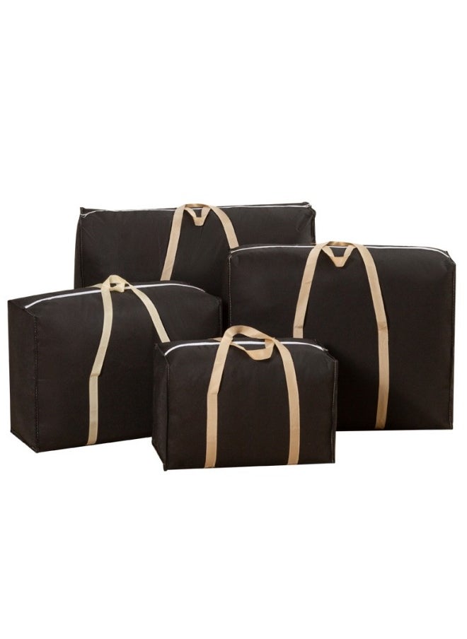 GGEROU - 4 Pack Large Laundry Storage Travel Bags, Strong and Durable Clothes Bags for Duvets Pillows, Tote Bags with Reinforced Handles - Image 1