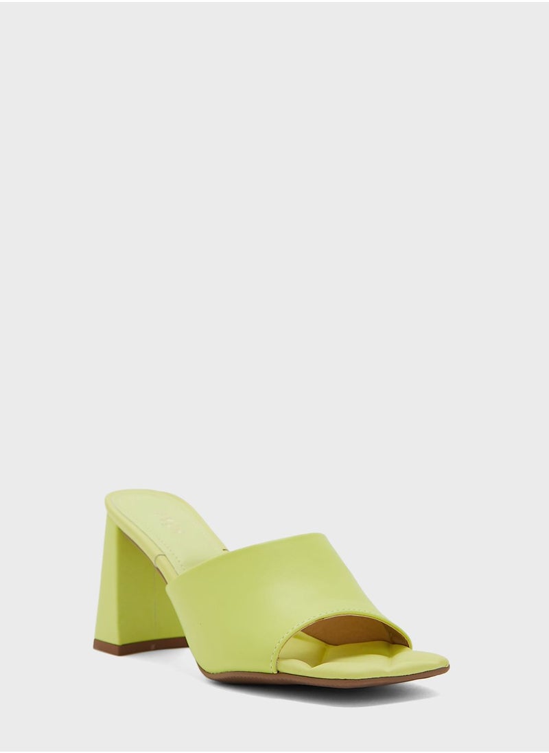 FYOR - Box Heel Sandals - Image 1