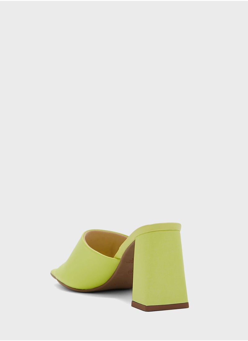 FYOR - Box Heel Sandals - Image 1