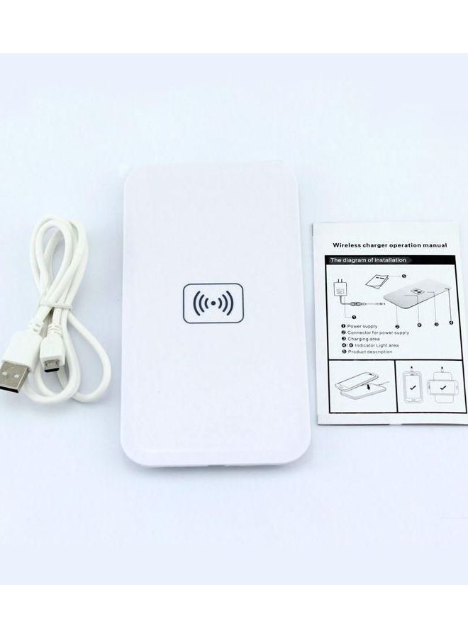 NIBEMINENT Wireless Charging Pad White - Image 3