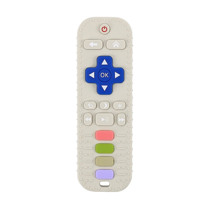 Silicone Baby Teether Remote Control Teether Teething Toys Soft Teething Pacifier for Infants - Image 1