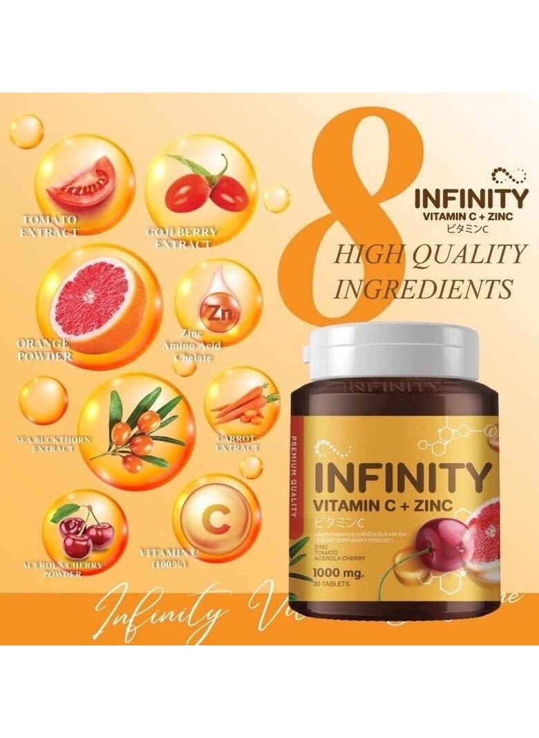 Infinity - Infinity Vitamin C & Zinc 1000mg - Image 1