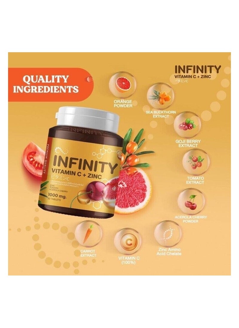 Infinity - Infinity Vitamin C & Zinc 1000mg - Image 1