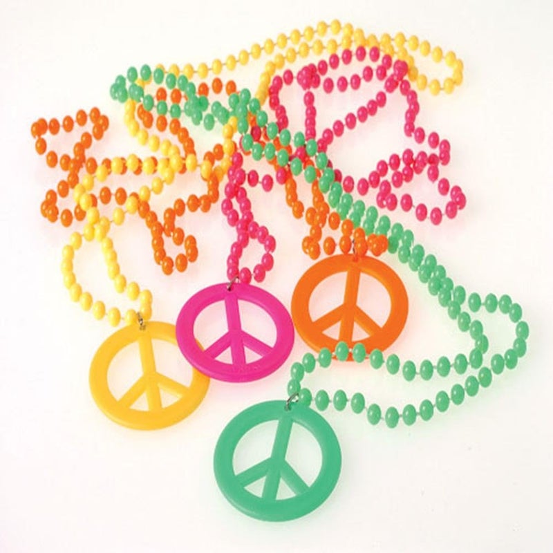 U.S. Toy US Toy Peace Sign Necklaces Costume - Image 2