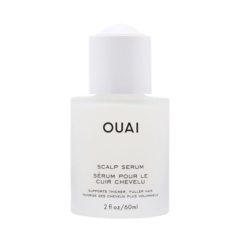 OUAI Scalp Serum Balancing Hair Serum with Red Clover Extract Siberian Ginseng and Peptides for Thicker and FullerLooking Hair Paraben Phthalate and Sulfate Free Scalp Care 2 Fl Oz - Image 1
