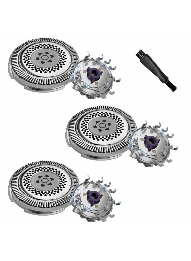 Tomorrow will be better - Sh9898 72 Head Shaver Replacement Compatible With Philips Norelco S9000 Prestige Replacement Blades For Philips Electric Shaver Series 9000 Prestige Sp9800Sp9820Sh9862 Replacement Shaving Heads - Image 1