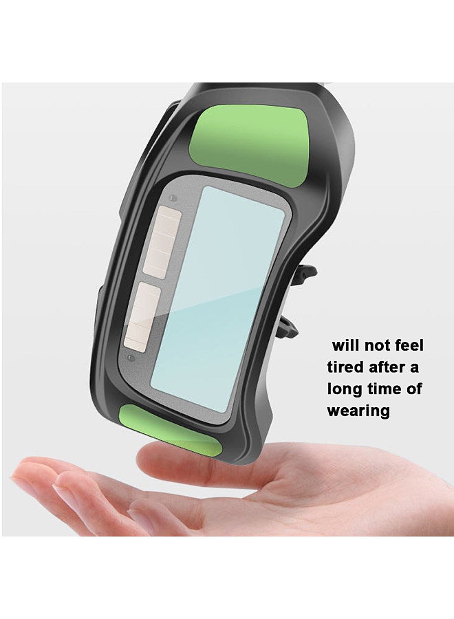 Automatic Dimming Welding Goggles Large View Green Color Auto Darkening Protective Glasses for Arc Welding Grinding Cutting  - Image 3