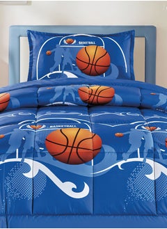 Moon 3-Piece kids Medium Filling Comforter set Reversible Bed Set Single Size 160x210 cm for Boys & Girls  - Image 3