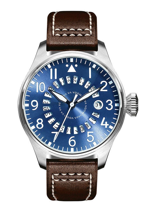 NIBEMINENT Men's Analog Quartz Waterproof Round Watch 1498 - Image 1