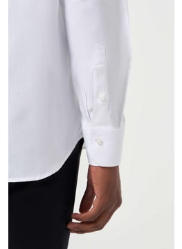 Bisse Men's Regular Fit Classic Shirt White GM23Y231174_K01  - Image 3