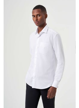 Bisse Men's Regular Fit Classic Shirt White GM23Y231174_K01  - Image 1