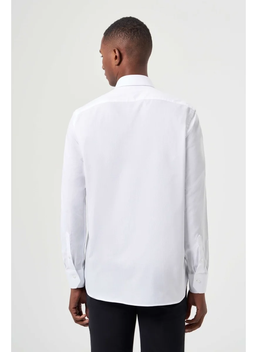 Bisse Men's Regular Fit Classic Shirt White GM23Y231174_K01