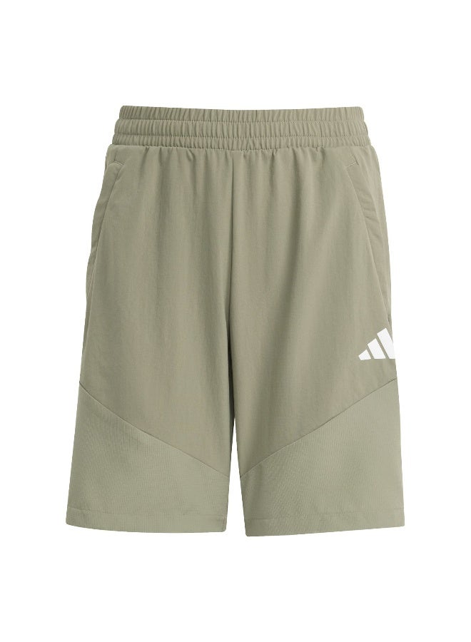 Adidas J Gt Pz Sho Green Training Shorts For Junior 5-6Y - Image 1