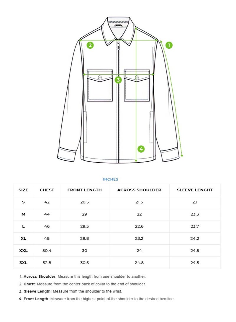 THE BEAR HOUSE Shirt for Men | Slim Fit, Short Sleeve, Casual or Formal Button-Down | Soft, Breathable Fabric for Work, Everyday, & All-Season Wear in Stylish  - Image 4