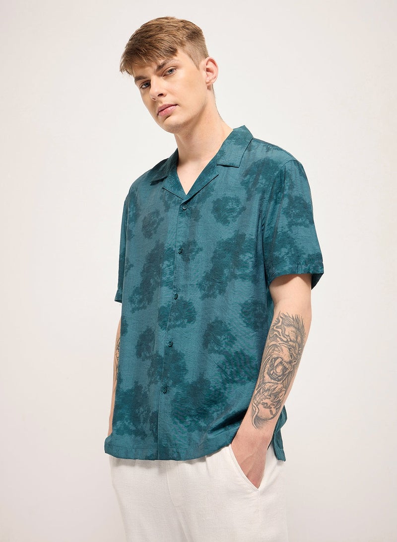 THE BEAR HOUSE Shirt for Men | Slim Fit, Short Sleeve, Casual or Formal Button-Down | Soft, Breathable Fabric for Work, Everyday, & All-Season Wear in Stylish  - Image 5