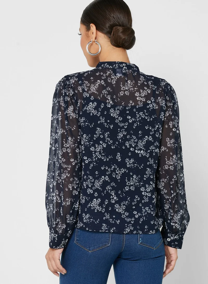 ELLA Pleated Yoke Shirt