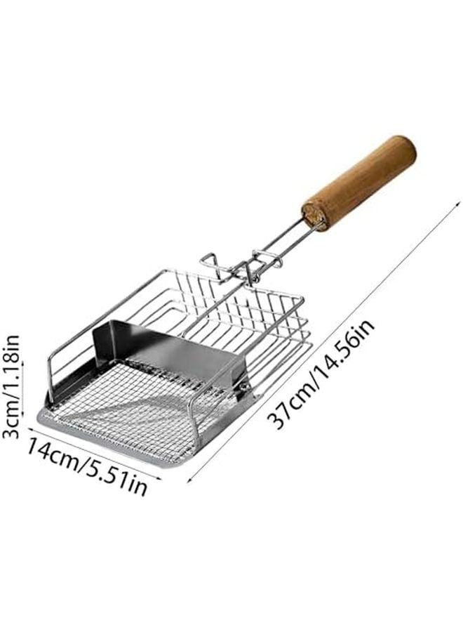 Non Stick Metal Cat Litter Scoop Large Ergonomic Poop Tool Easy Clean - Image 3