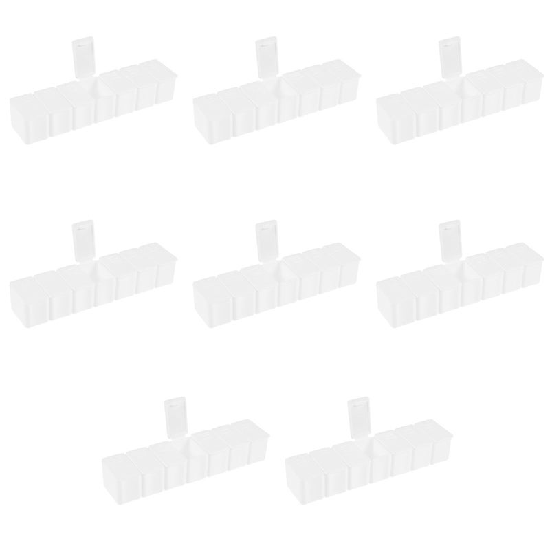 7pcs Weekly Storage Container Holders With Braille Recognition - Image 5