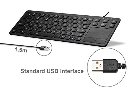 Vilros 15 Inch USB Keyboard with Touchpad-Great For Raspberry Pi - Image 3
