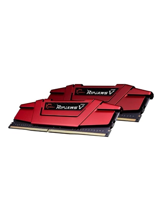 G.Skill Ripjaws V 32GB (2x16GB) DDR4 3200MHz CL15 Desktop RAM Memory Kit – 1.35V, XMP 2.0 Support, Low-Profile 42mm, High-Performance Gaming & Content Creation, Red | F4-3200C15D-32GVR - Image 3