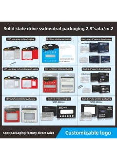 Generic Direct SSD Packaging Box SATA2.5 SSD M.2 Neutral Universal Packaging Box-Color:Star M.2 Packaging With Blister-Capacity:Universal  - Image 2