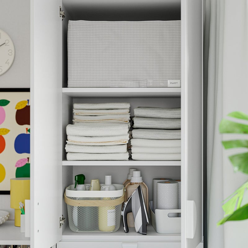 stuk Storage Case, White/Black, 34x51x28 cm - Image 2