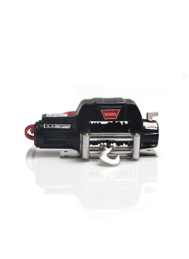 Generic 1/10 Simulation Climbing Car Winch Trailer SCX10 TRAXXAS TRX4 D90 TF2 Retrofit Upgrade Accessories-Color:Double Motor Winch  - Image 2