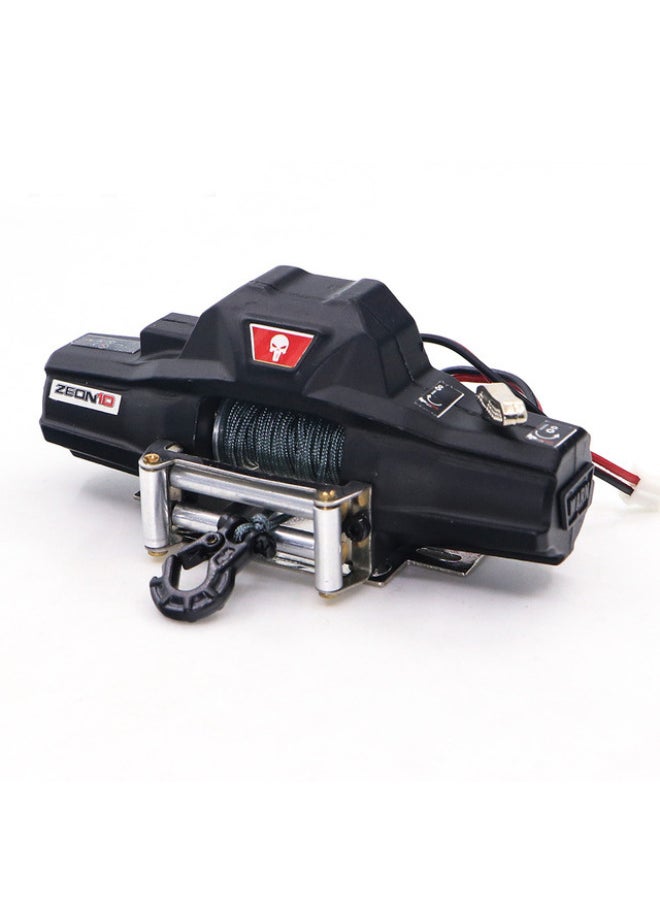 Generic 1/10 Simulation Climbing Car Winch Trailer SCX10 TRAXXAS TRX4 D90 TF2 Retrofit Upgrade Accessories-Color:Double Motor Winch  - Image 1