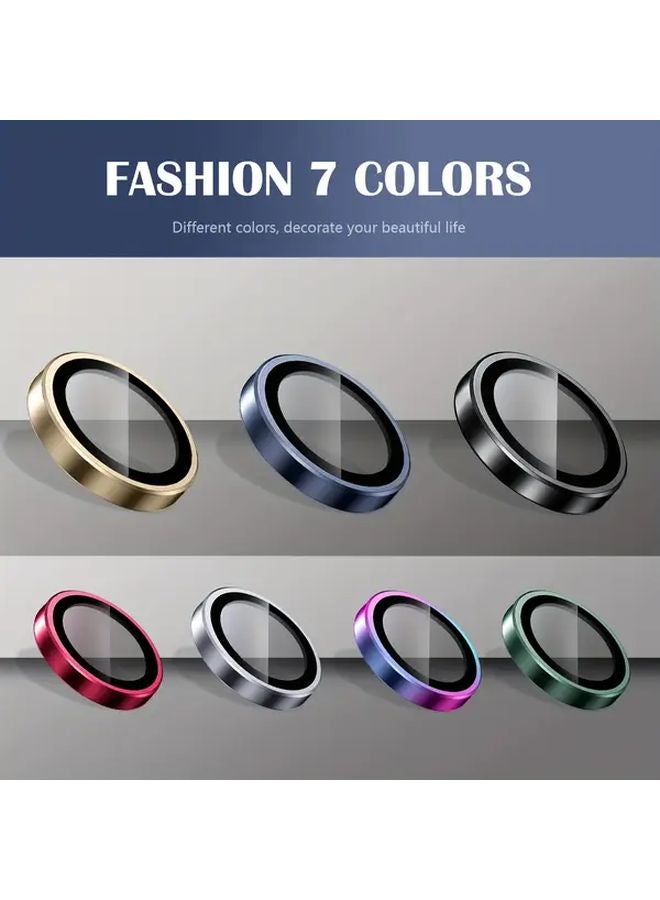 Blue Tempered Glass Lens Protector For iPhone 17 Pro Max Case Friendly - Image 3