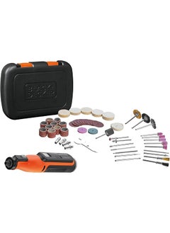 BLACK+DECKER Cordless Rotary Tool 8V + 53Pcs Accessories + Kit Box Bcrt8Ik Xj  - Image 1