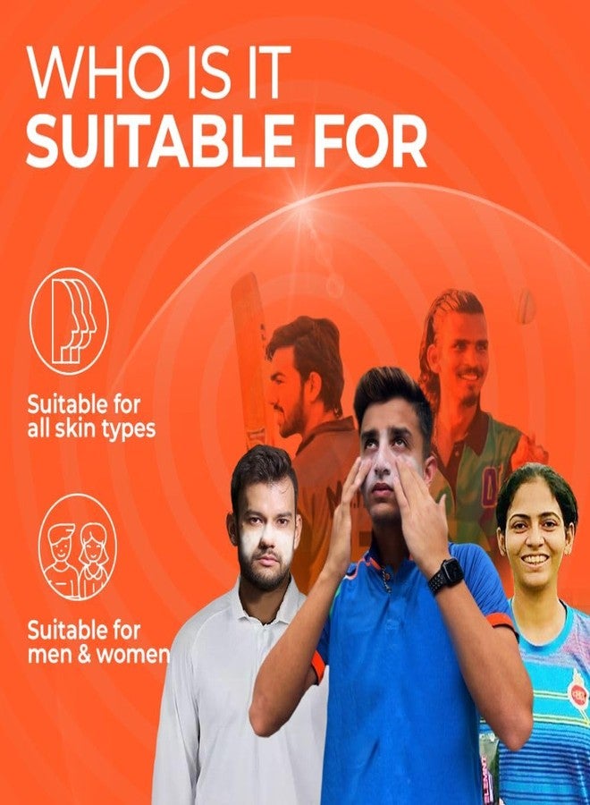 Elemnt White Zinc Sunscreen 360 Formulated For Heavy Sun Exposure, Broad Spectrum Pa+++ Sunscreen Spf 50 For Sportsmen For Unisex, Aloe Vera Scented, 100G, All - Image 3