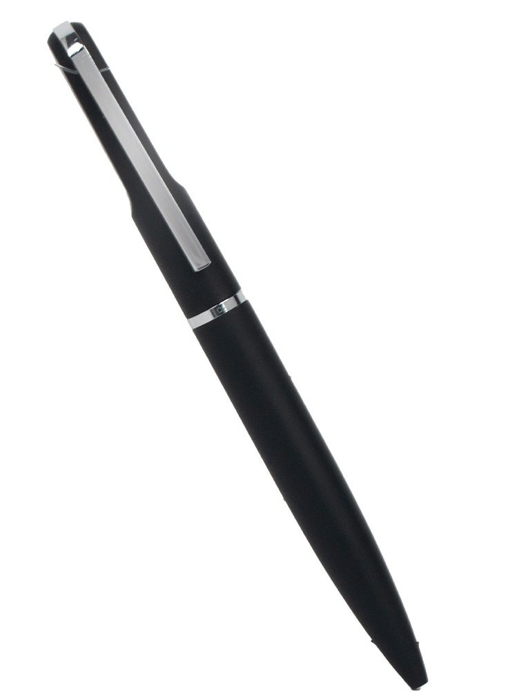 RS Phoneme black and silver ballpoint pen with blue ink for men  - Image 1